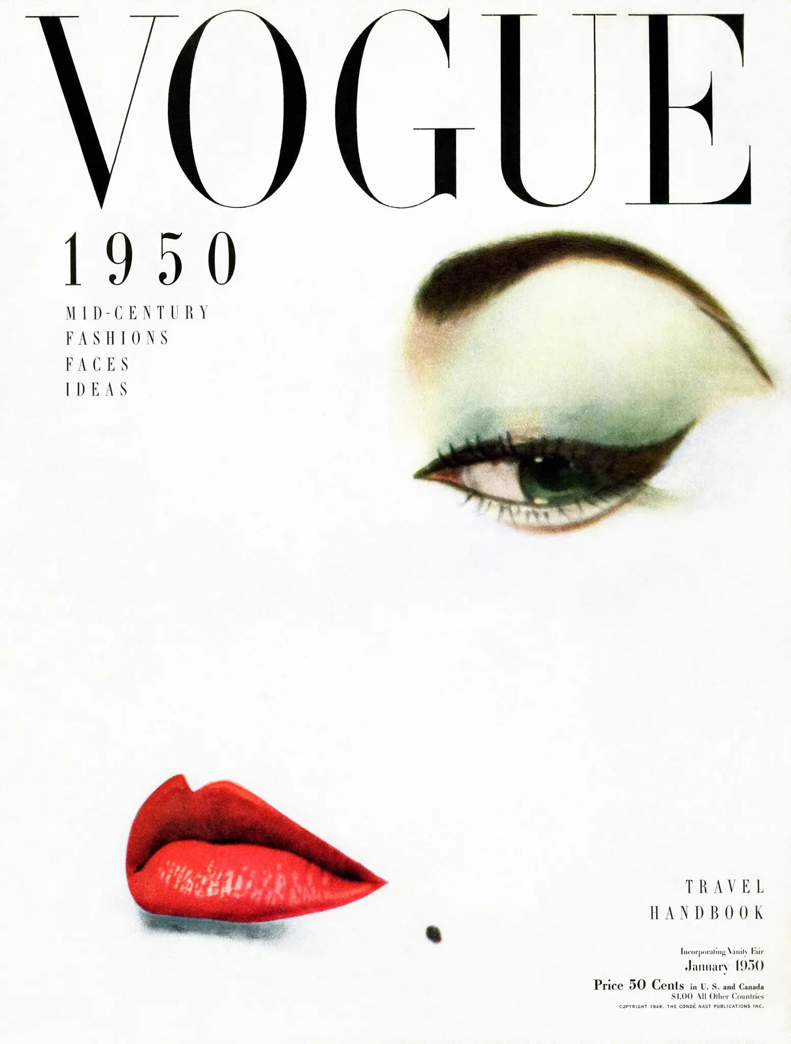 Vogue — #25 of the The 25 Most Influential Magazine Covers of All Time ...